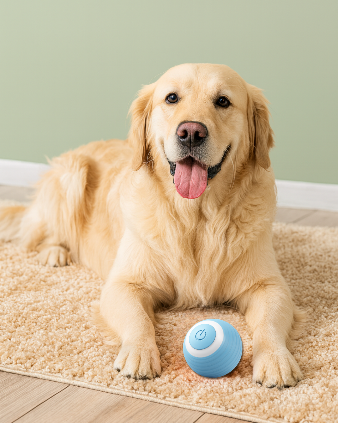 Balle interactive anti-stress et ennui rechargeable USB