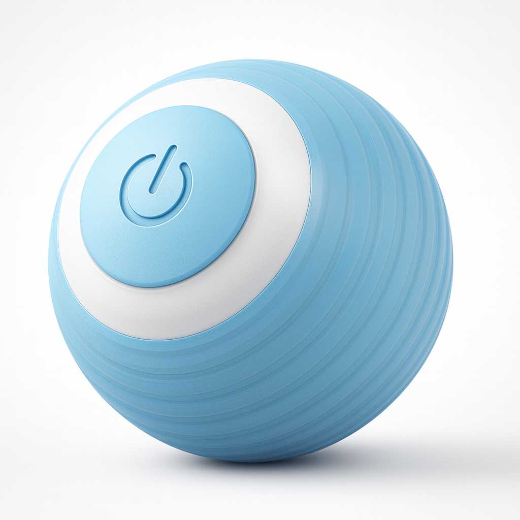 Balle interactive anti-stress et ennui rechargeable USB